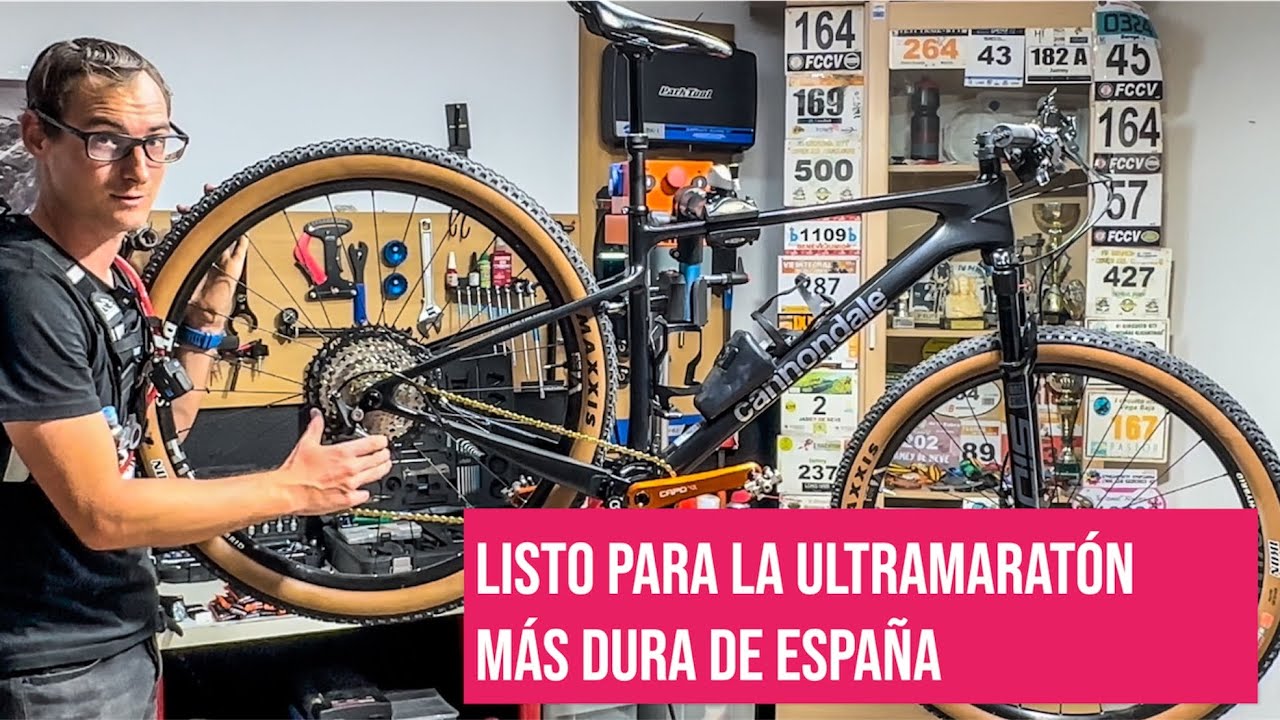 Preparo mi Cannondale para la Gigante de piedra 2024 (200km-6500m)