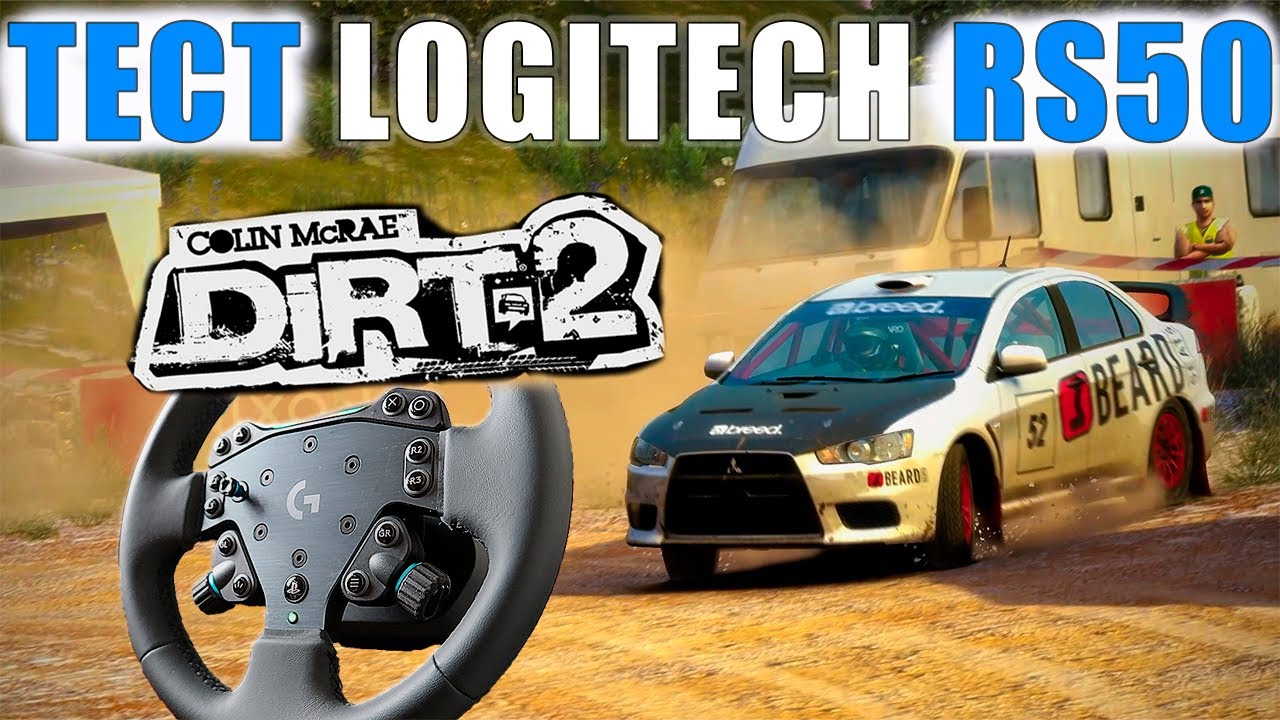 Пробую Logitech RS50 в прекрасной Colin McRae Dirt 2