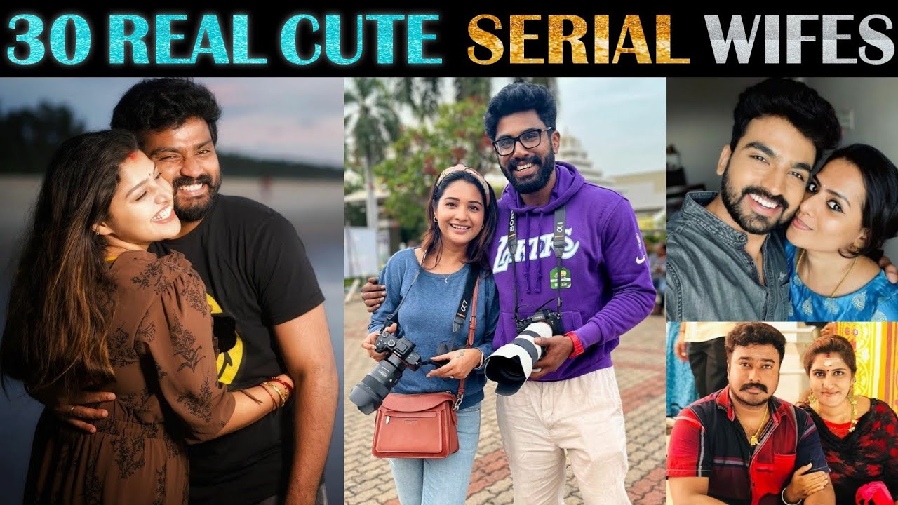 30 REAL SERIAL COUPLES | WIFE | Tamil | Real Husband & Wives | Sun Tv | Vijay Tv | Rakesh & Jeni
