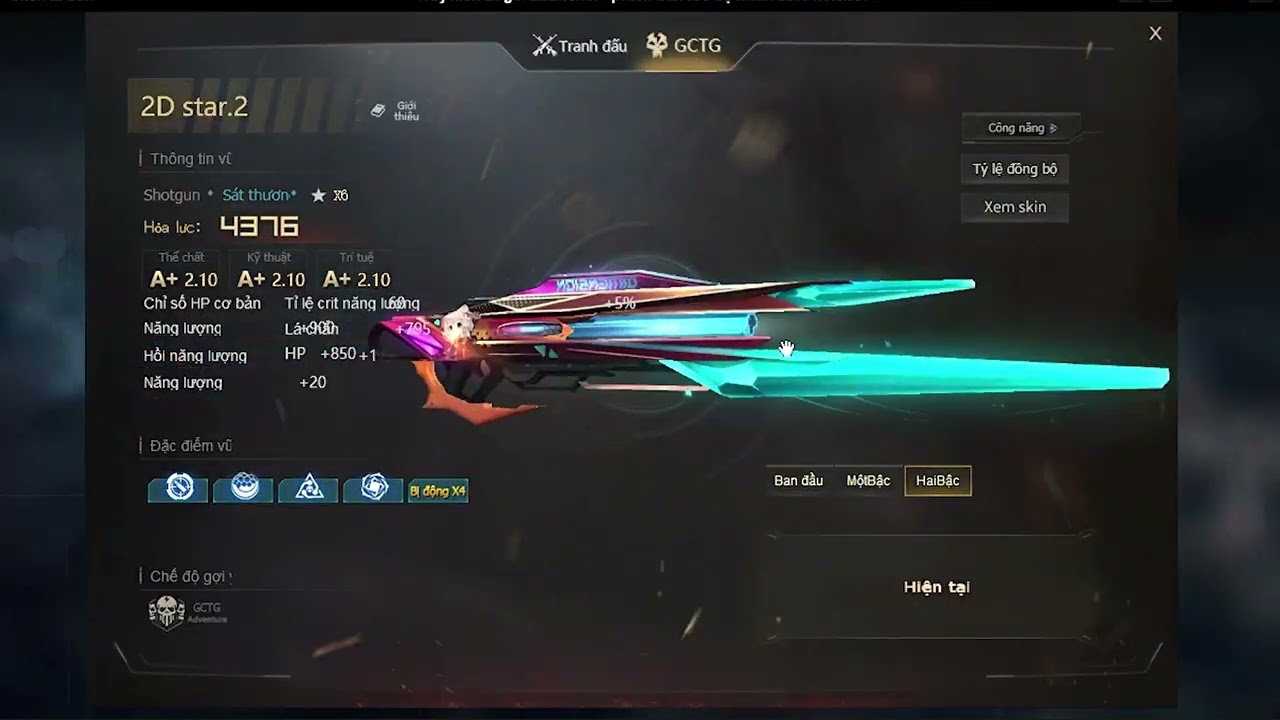 Battle Teams VN -  [ For Fast] New Weapon - 2D Star  6/21/2024