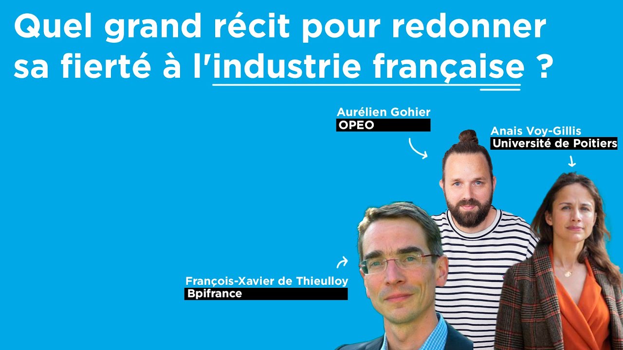 Repenser l’industrie : ensemble vers de nouveaux imaginaires | Aurélien Gohier au #BIG2023