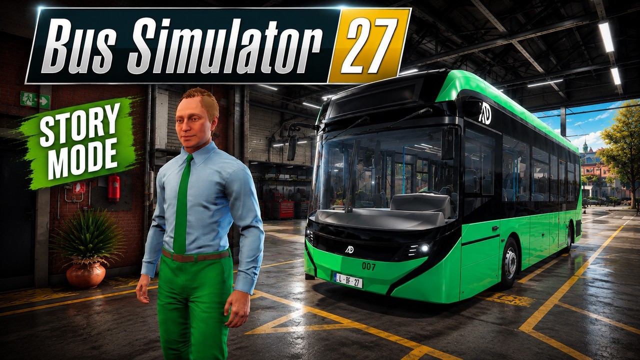 Bus Simulator 27 - PRE-RELEASE - Story Mode Walkthrough Part 3 - Live