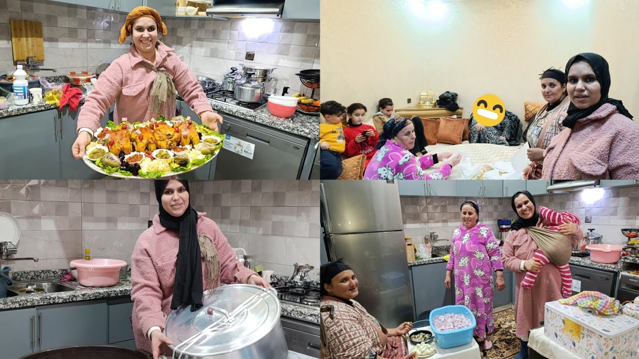 المناسبة وصلت وداري عمرات بالاحباب كلشي كيزغرت 