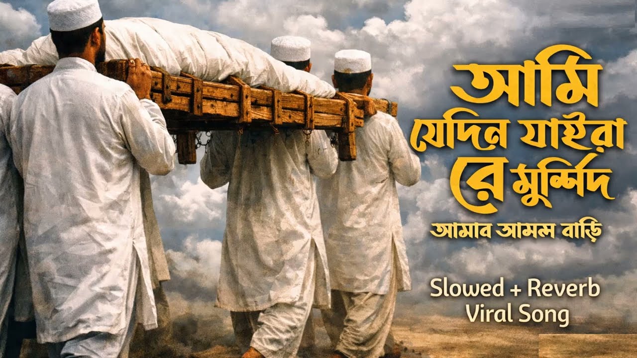 আমি যেদিন যাইবো রে মুর্সিদ আমার নিজে বাড়ি | Ami Jedin Jaibo Re Mursid | Slowed & Reverb | Folk Song