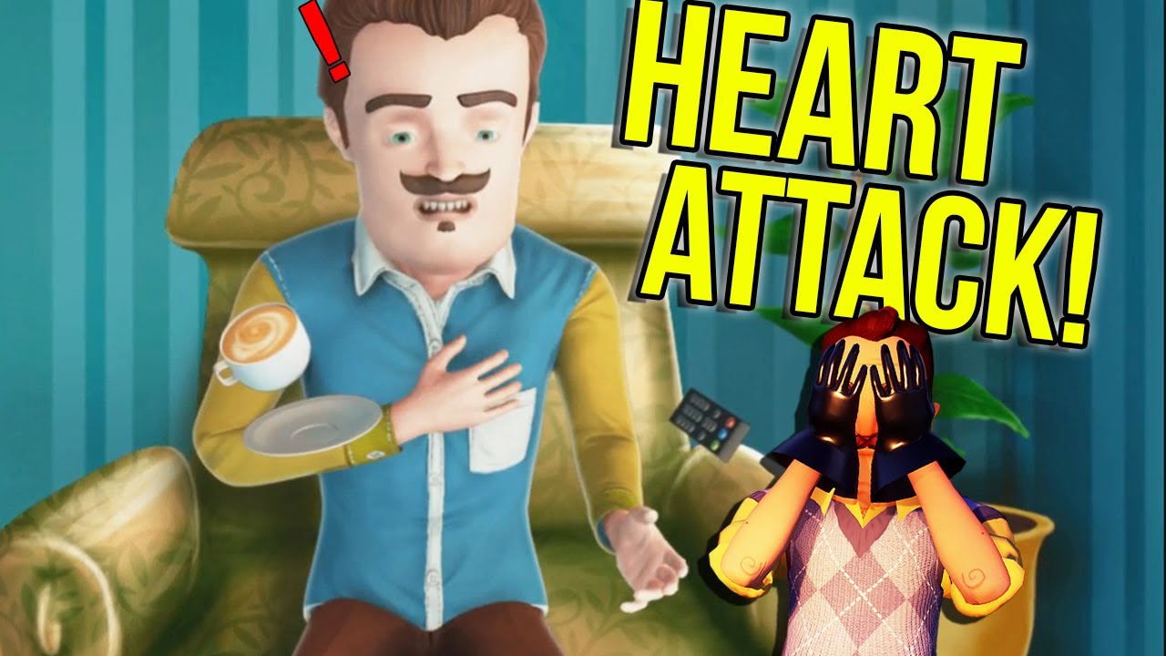 У Hello Neighbor случился сердечный приступ! | Ужасные игры-обманки Hello Neighbor