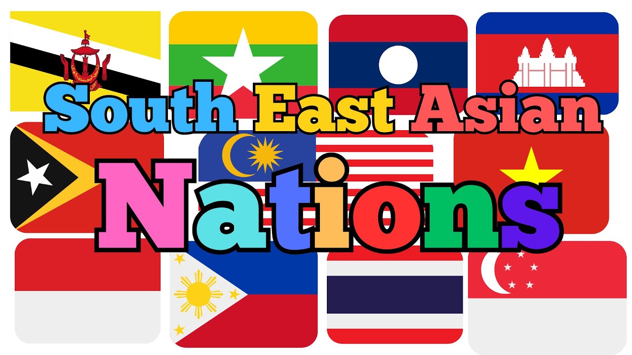 South East Asia and Their Capitals for Kids | Countries of South East Asia | Kids Vocabulary
