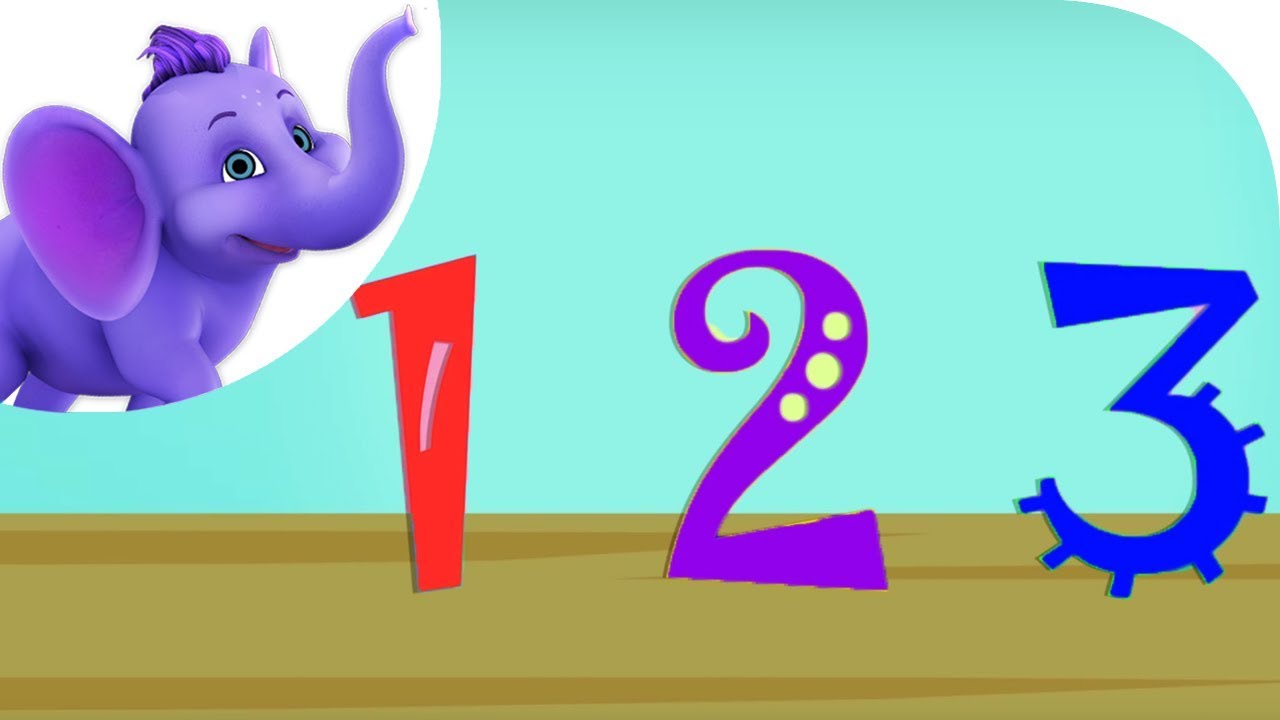 One, Two, Three - Nursery Rhyme with Karaoke