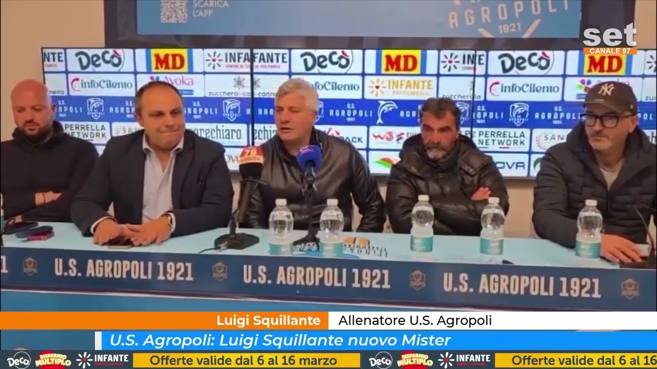 U.S. Agropoli: Luigi Squillante nuovo Mister