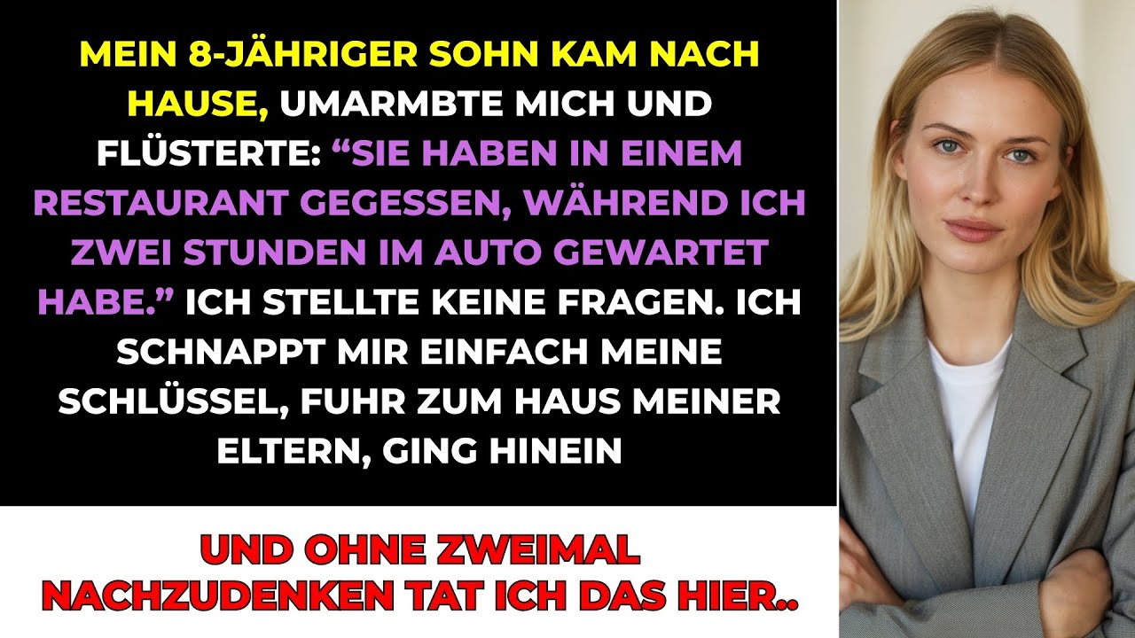 Mein Sohn Kam Heim Und Flüsterte: 