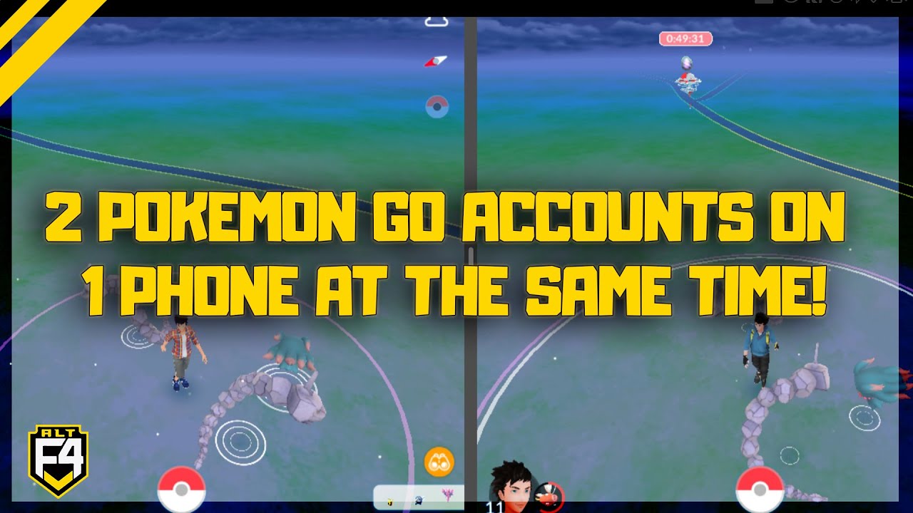 Run 2 Pokemon GO Accounts on 1 Phone at the same time!