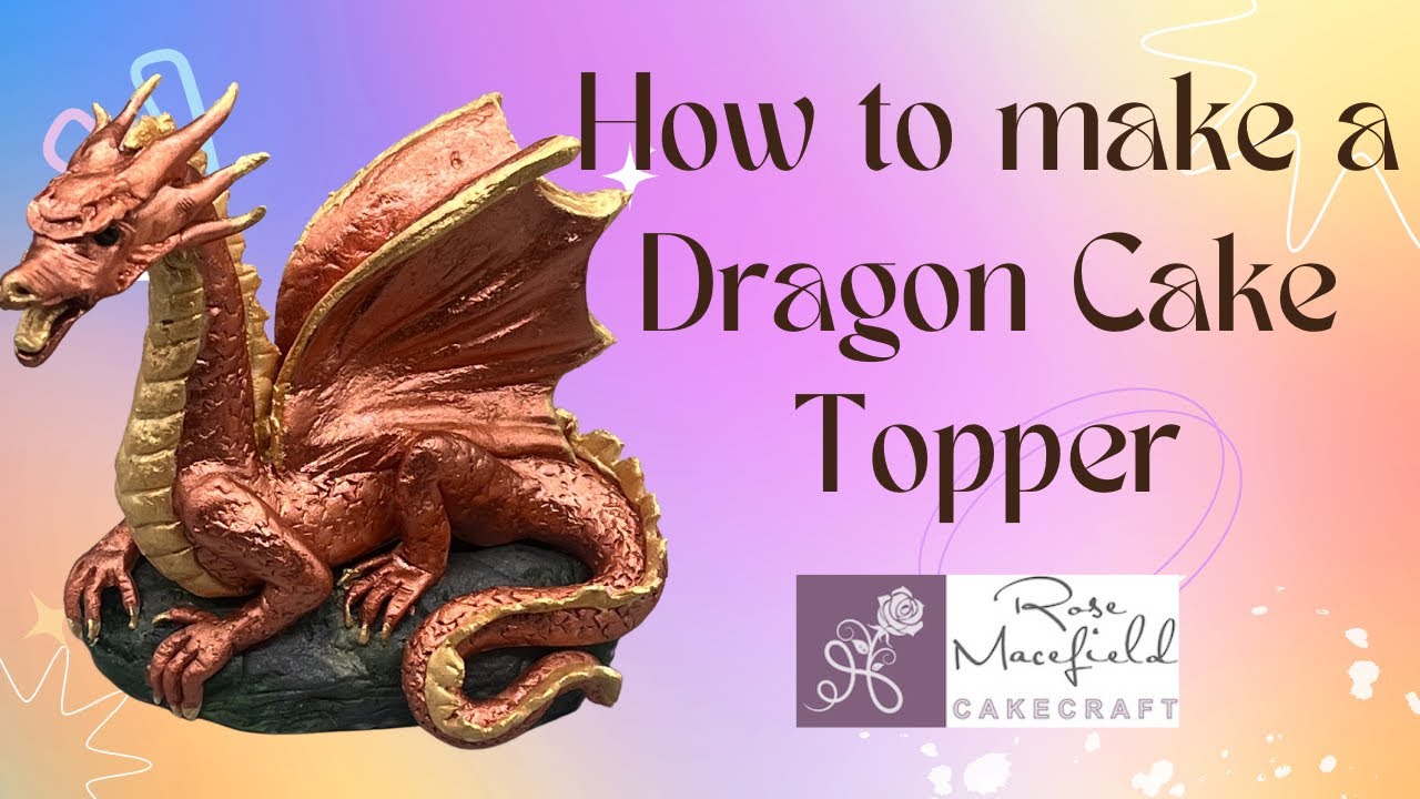 How to make a Dragon Cake Topper part 1