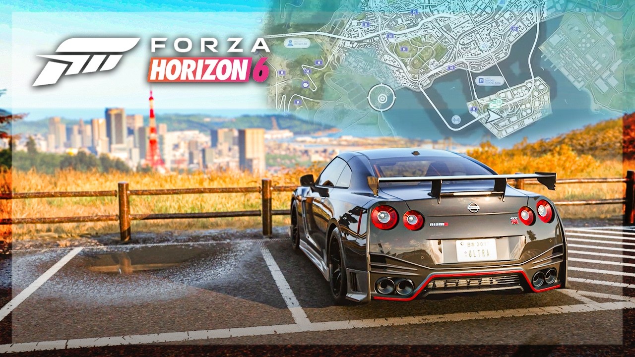Исследуйте всю карту в Forza Horizon 6!