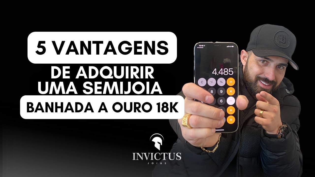 5 vantagens de adquirir uma semijoia banhada a ouro 18k.