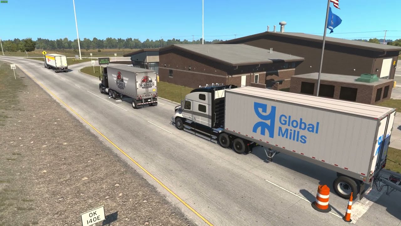 Exploring ATS Oklahoma DLC - Drive 1