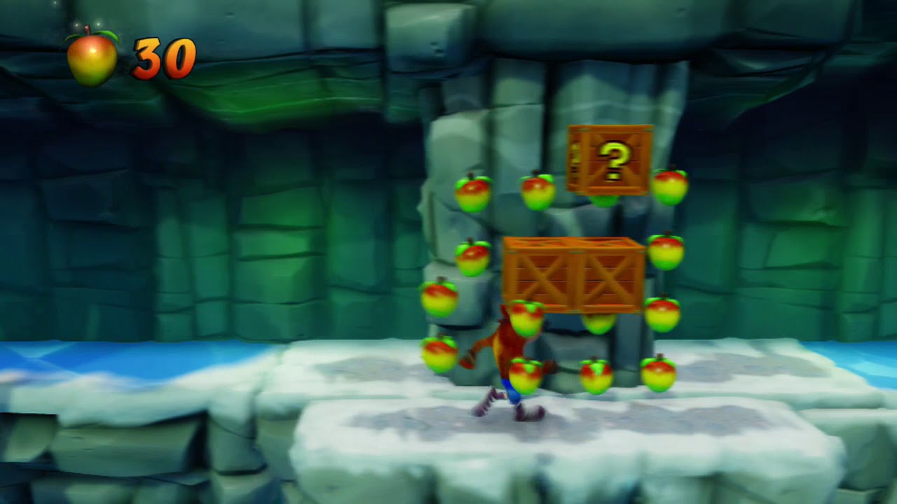Crash Bandicoot 2 (N-Sane Trilogy) - Level 18: Cold Hard Crash (Crystal/Double Gem)