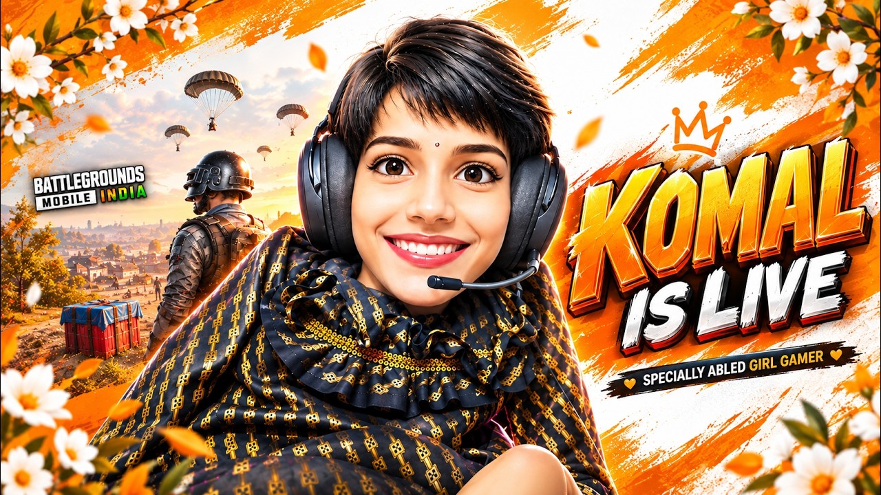 RANK PUSH TO CONQUEROR | KOMAL YT SHORTS | BGMI LIVE  #shortslive #shortsfeed #bgmilive