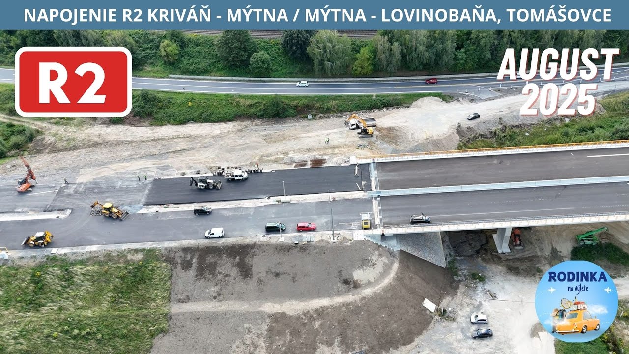 NAPOJENIE R2 KRIVÁŇ - MÝTNA/MÝTNA - LOVINOBAŇA - TOMÁŠOVCE