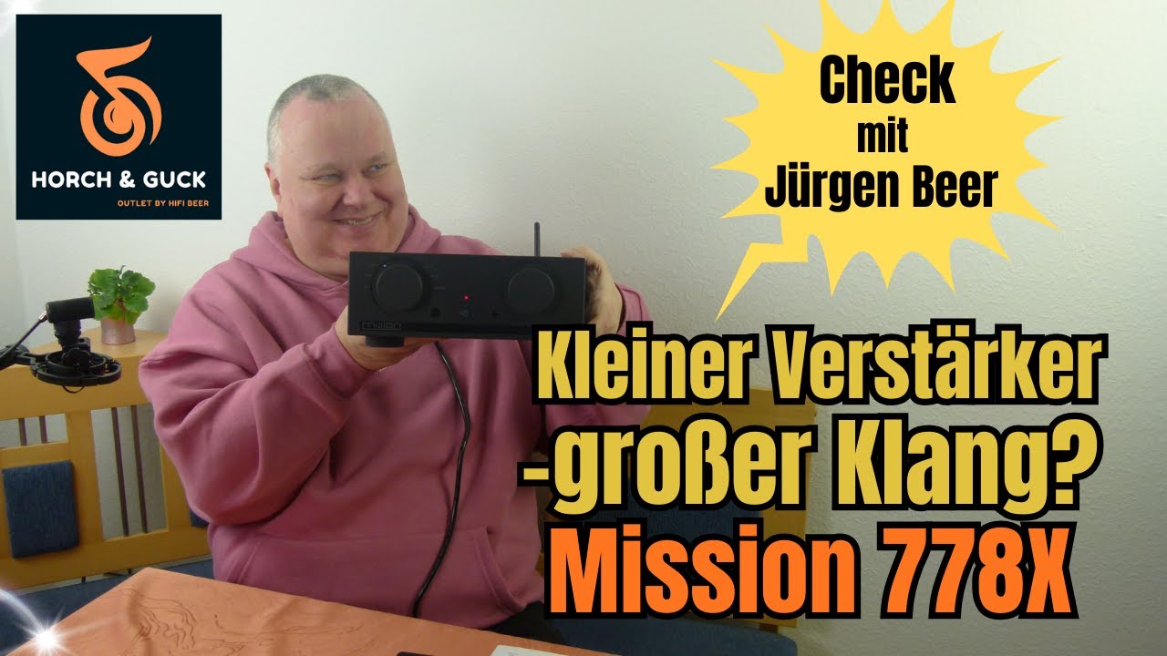 Mission 778X – kompakter Vollverstärker mit DAC, Phono & Retro-Design jetzt im Check bei Jürgen Beer