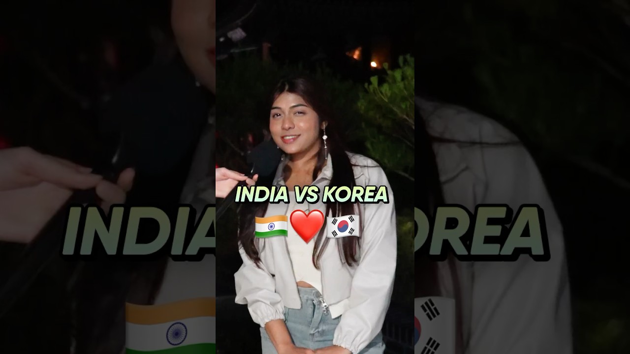 India vs Korea #india #indian #korea #indianfood #korean