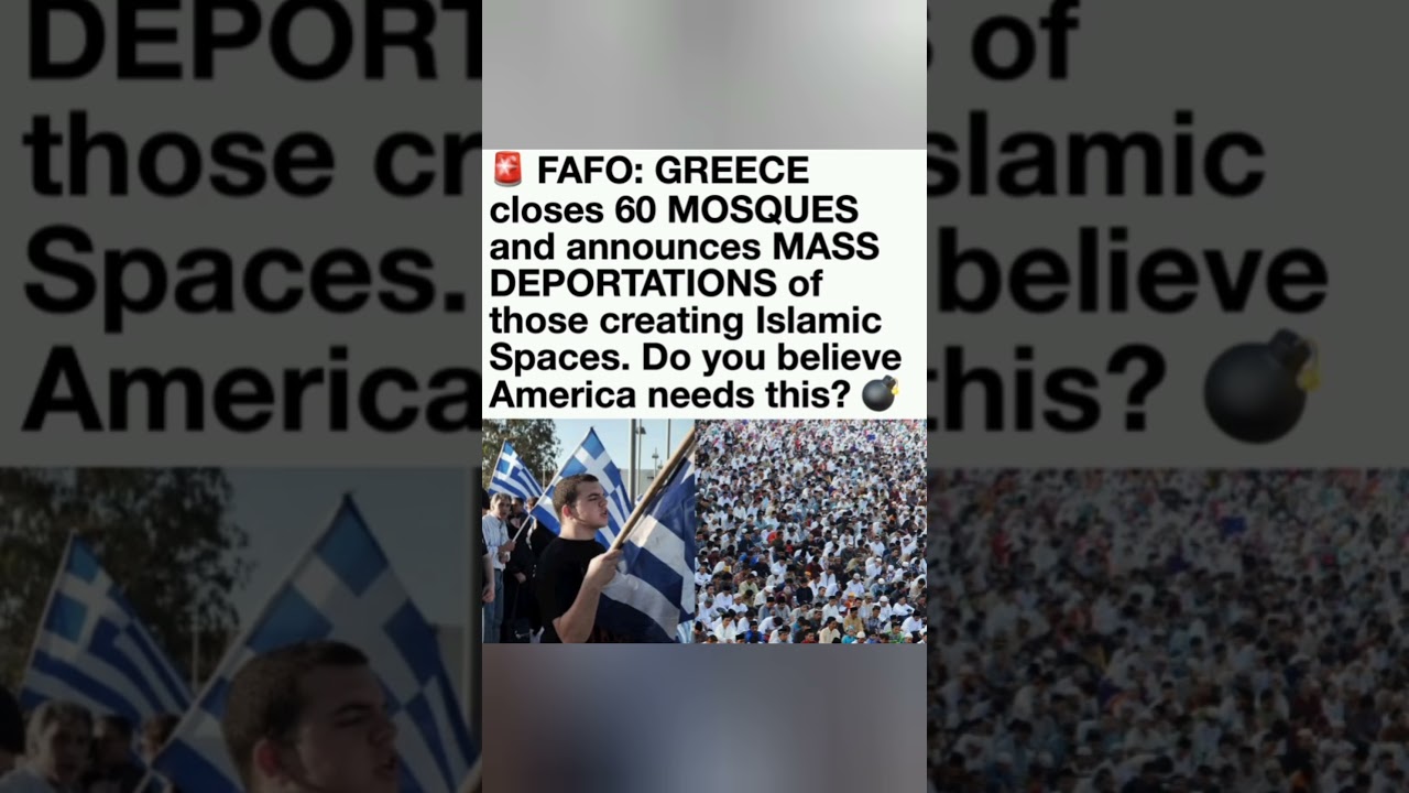 Greece takes action. 🌍 #Greece #Immigration #Politics #Europe #News #Debate #WorldNews #Viral