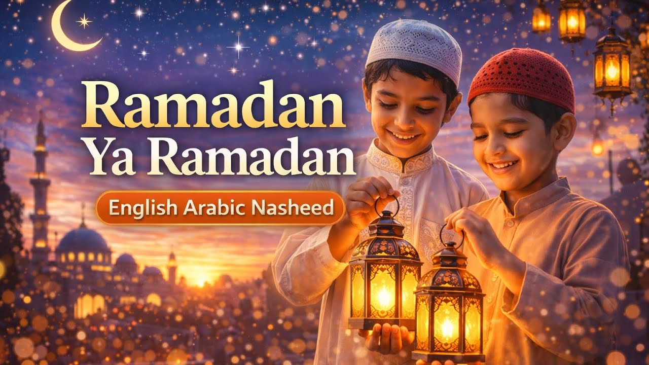 Ramadan Ya Ramadan | Joyful English Arabic Nasheed | Light & Uplifting Ramadan Song