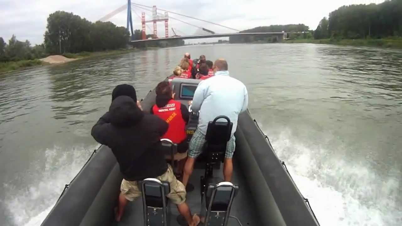 Extrem Rib Boot Tour auf dem Rhein