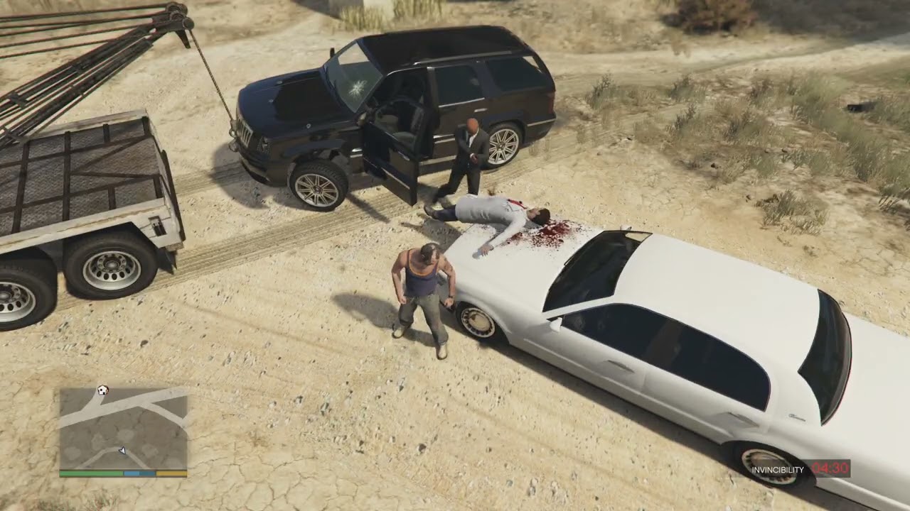GTA V FIB Guard Kills Scientist Worker part 2