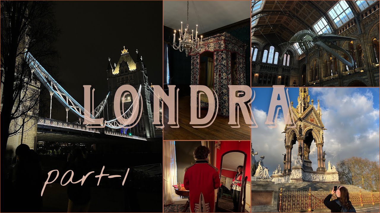 LONDRA VLOG/part 1- TÜM ÜCRETLER! Fish&Chips, Natural History Museum, Kensington Palace ve yerleşme