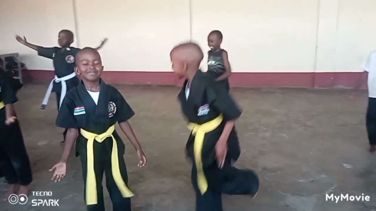 Neema oasis school Ruiru lower primary kenpo karate members