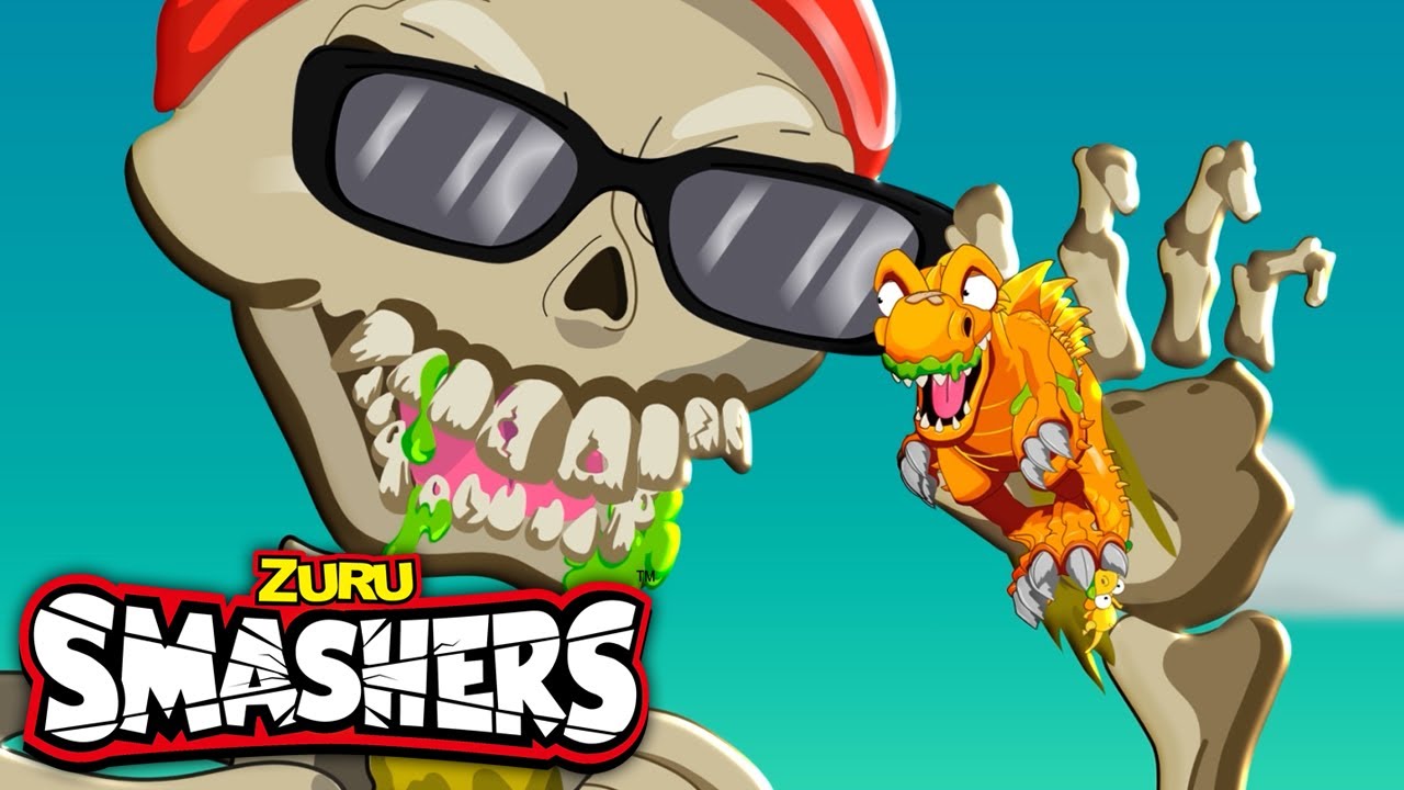 SMASHERS En Español | Pelea Ardiente de Zombis | Compilación De Videos | Caricaturas para niños