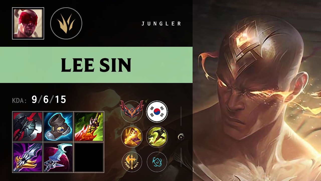 Lee Sin Jungle vs Fiddlesticks - KR Grandmaster Patch 26.18