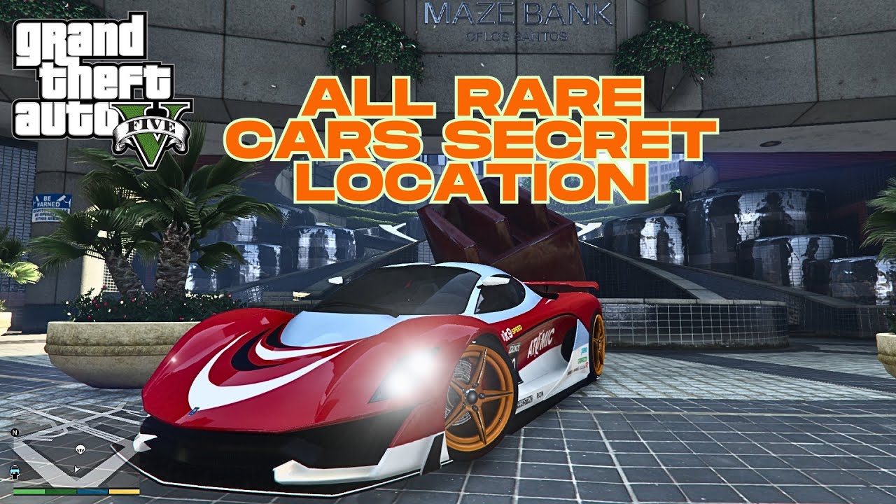 GTA 5 ALL NEW RARE CARS LOCATION/ STORY MODE