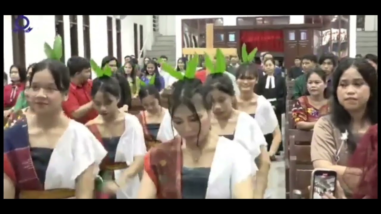 Tari Prosesi Natal Remaja Naposo Bulung HKBP Pagaran Nauli Medan 2023