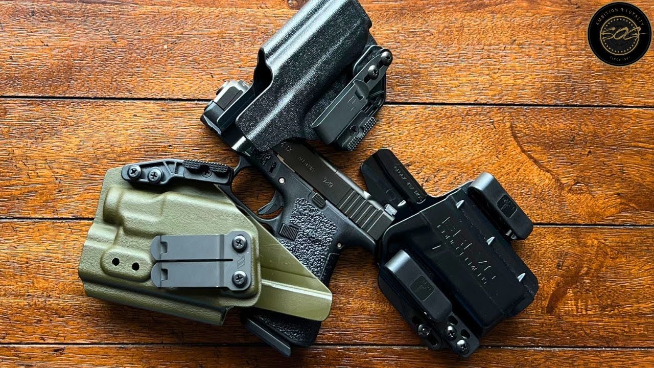 Glock 43X MOS 💰 Варианты кобур на любой бюджет 💰