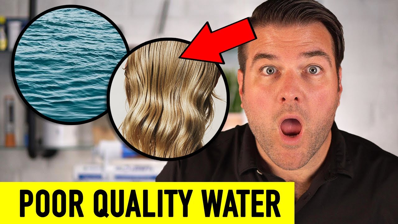 How Poor Quality Water Affects Your Skin and Hair