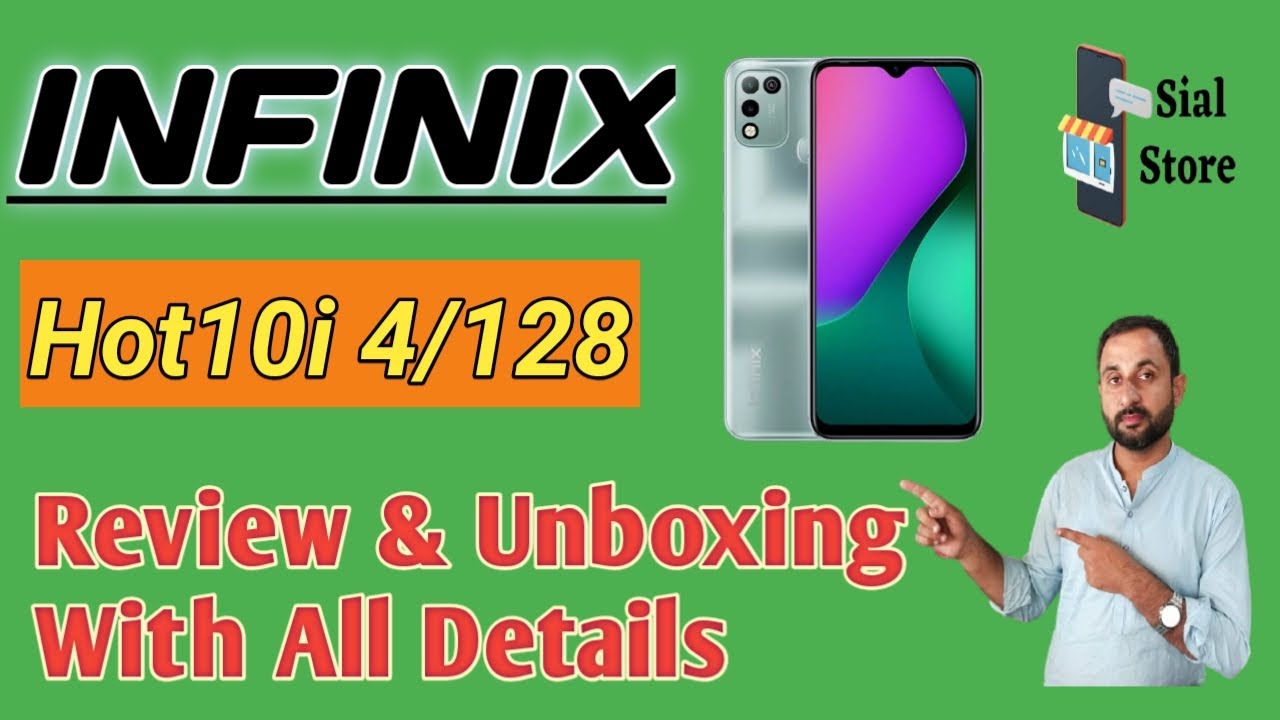 Infinix Hot 10i Unboxing And First Impressions | infinix hot10i 4/128 complete unboxing