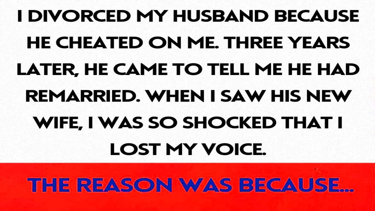 After My Ex-Husband Cheated and Remarried, I Was Speechless When I Met His New Wife. Here’s Why....