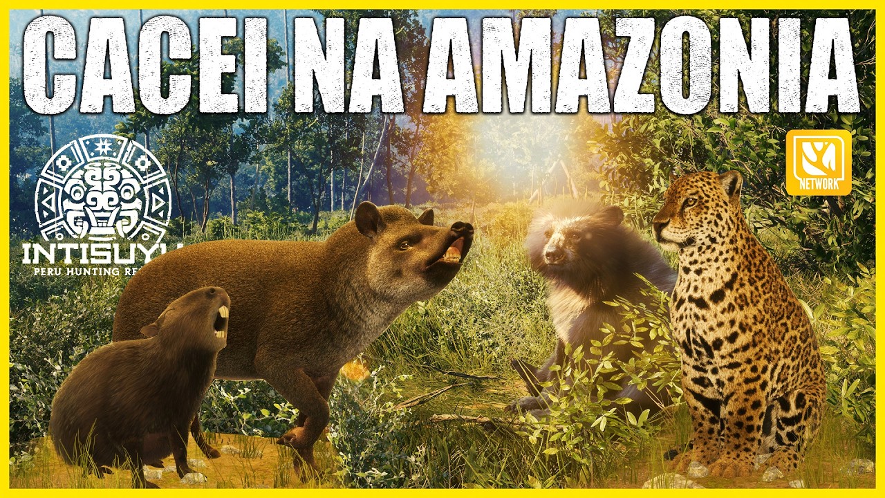 O NOVO MAPA EST&Aacute; ABSURDO! Nunca Vi TANTO BICHO no The Hunter Call Of The Wild (acesso antecipado)