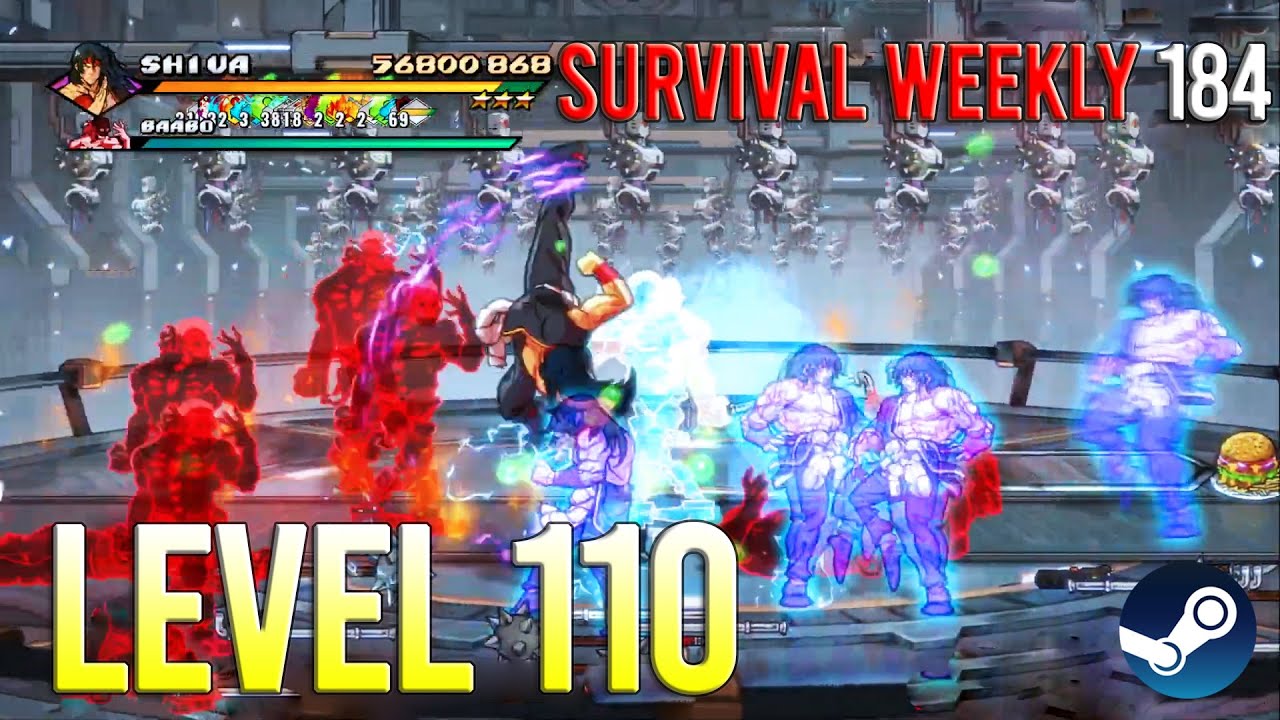 Streets Of Rage 4 - Shiva SOR4 Survival Weekly 184 V8 (Level 110)