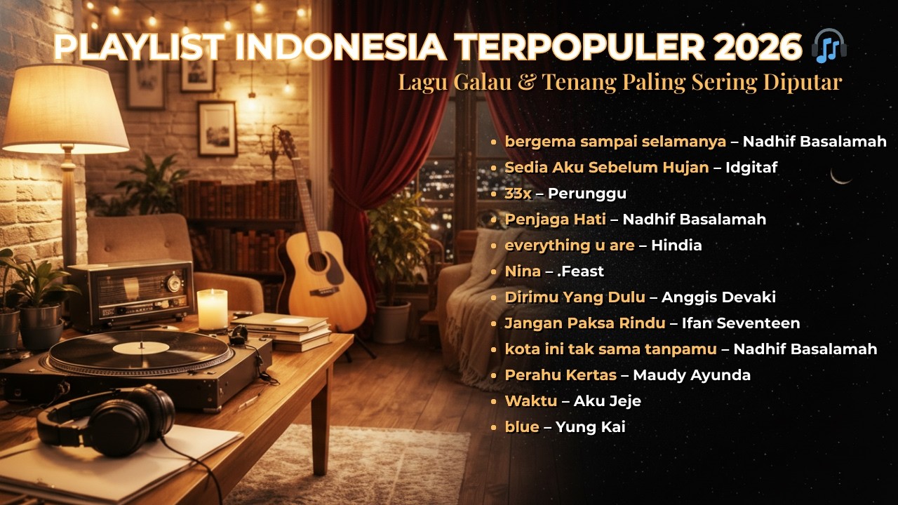 Playlist Indonesia Terpopuler 2026🎧 Lagu Galau & Tenang Paling Sering Diputar vol. 3