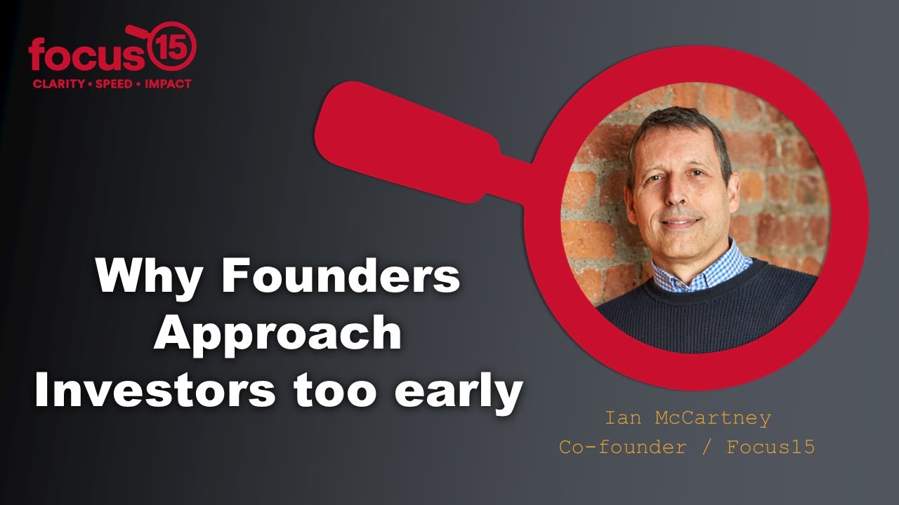 Why Founders Approach Investors too early