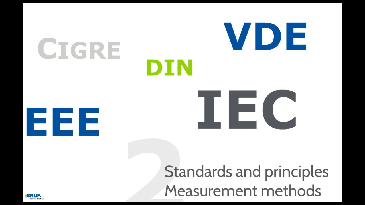 Cable diagnostics Part 2/4 Standards and Principles, Measurement Methods