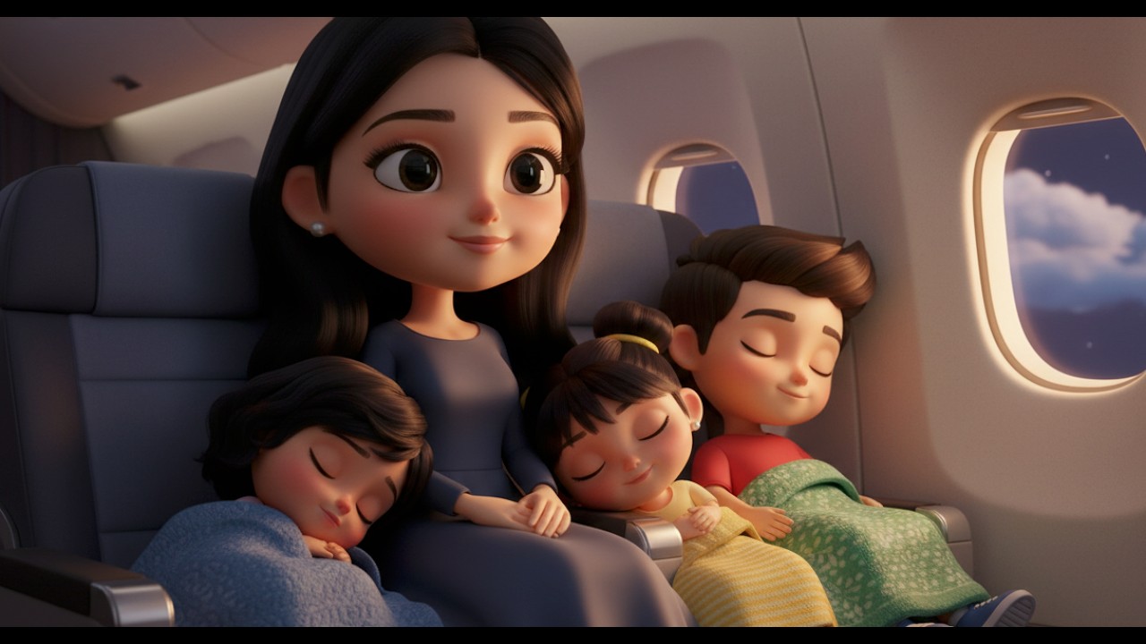 Mom & Kids Explore Japan 🌸 | Chibi Animated Family Story