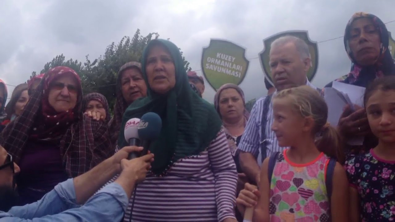 Kuzey Ormanları'ndan Danamandıra köylüleri, köylerinde açılan taş ocaklarına karşı çıkıyor.