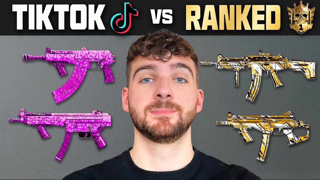 Les classes YY TIKTOK vs RANKED sur Warzone (c'est fort...)