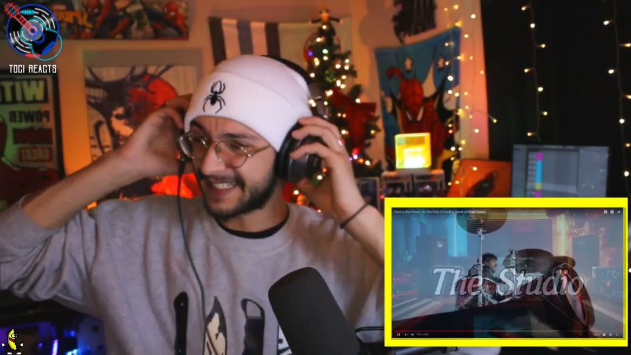 THE DRUMS!!!! Musician reacts to Twenty-One Pilots - At The Risk Of Feeling Dumb