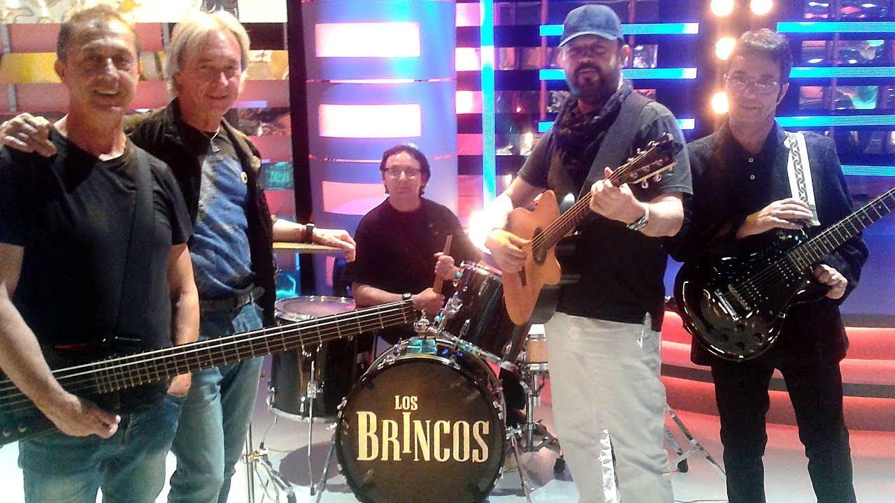 2017   Los BRINCOS   POPURRÍ y FLAMENCO (conmigo como baterista suplente)