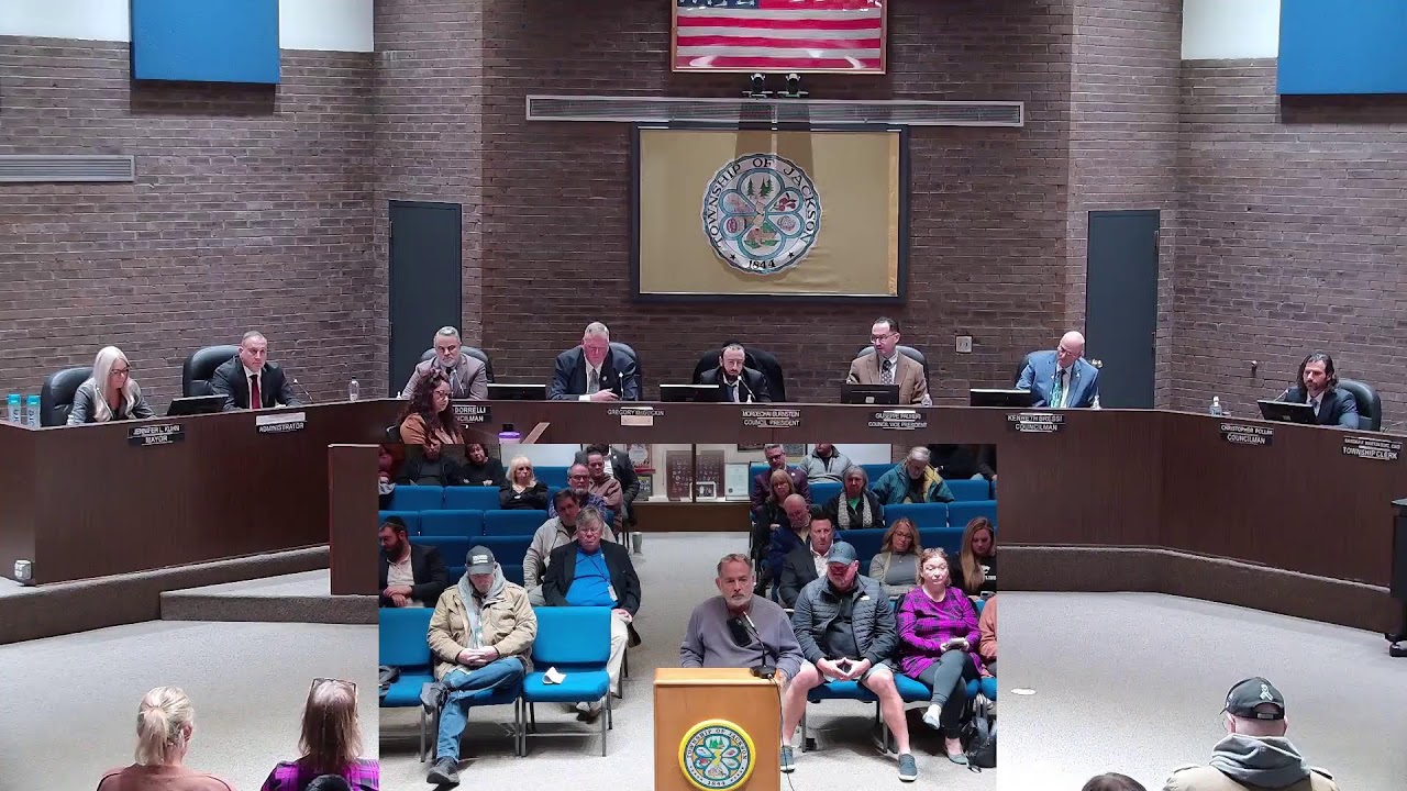 Jackson Township Council Re-Organization Meeting 01062026