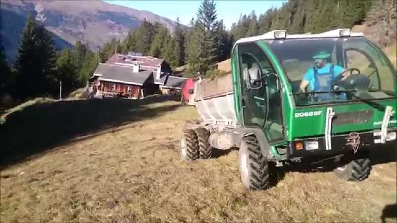 Misten auf dem Maiensäss Bagnusch mit Schiltrac