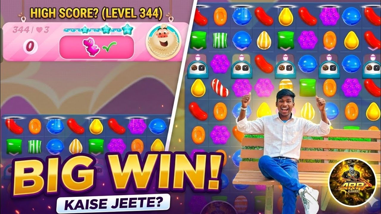 A R P  Gamer  is live 🎮 si Candy crush game 2060 subscribe 📌 please support me 🥺